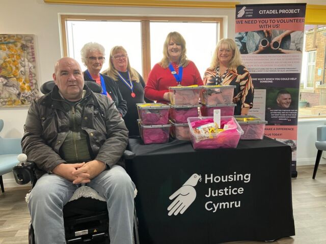 🩷Our Neath Port Talbot Citadel Coordinator, Mandy, at an event with the Soroptomists Minerva last week, who provided pamper boxes for the women we support who are facing homelessness. 

Mandy gave a presentation at the event, highlighting the work we do in local communities to help people overcome homelessness, find belonging and sustain a home. 

#womensupportingwomen #SoroptimistsAtWork #HomelessnessSupport #Citadel #HousingJustice