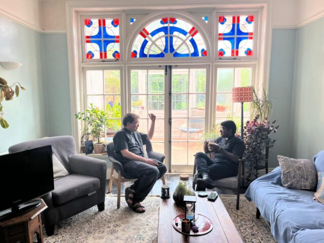 Earlier this week, we were delighted to welcome Bishop Anderson to Fr Ben’s in North London, where he met with our Hosting project team and the current guest staying at the Vicarage.

Fr Ben is now hosting his fifth guest through our Hosting project — a powerful expression of hospitality, community, and faith in action. By opening the doors of the Vicarage, Fr Ben offers not only a safe place to stay, but also the chance for someone seeking sanctuary to rebuild their life with dignity and support.

Thank you, Bishop Anderson, for taking the time to visit, listen and encourage this life-changing work. And thank you to Fr Ben and all our amazing hosts who remind us that home is something we create together.

#HostingProject #CommunityAsASuperpower #FaithInAction #RefugeeWeek2025 #HousingJustice