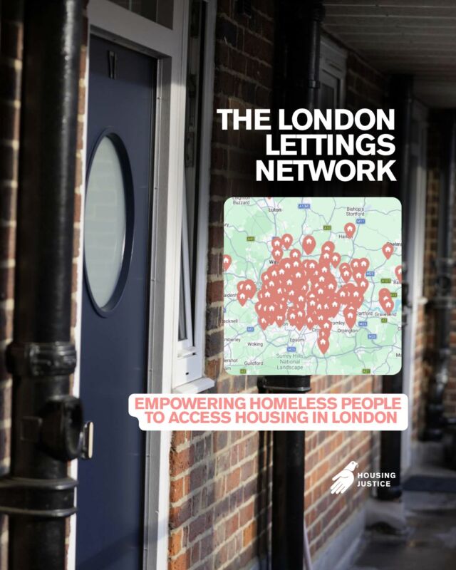Finding a home can be one of the biggest barriers facing people experiencing homelessness. 🏡

Our London Lettings Network is helping to change that by connecting landlords, letting agents and homelessness organisations to open up and find more private rented homes that accept tenants on Housing Benefit.

By bringing the sector together, sharing opportunities and building relationships with landlords and estate agents, we’re helping homelessness organisations and individuals find suitable homes.

Ending homelessness takes partnership, collaboration and a shared commitment to making sure everyone has a place to call home. 💚

Find out more about the London Lettings Network: https://housingjustice.org.uk/london-lettings-network

#HousingJustice #LondonLettingsNetwork #EndHomelessness #Londonhousing
